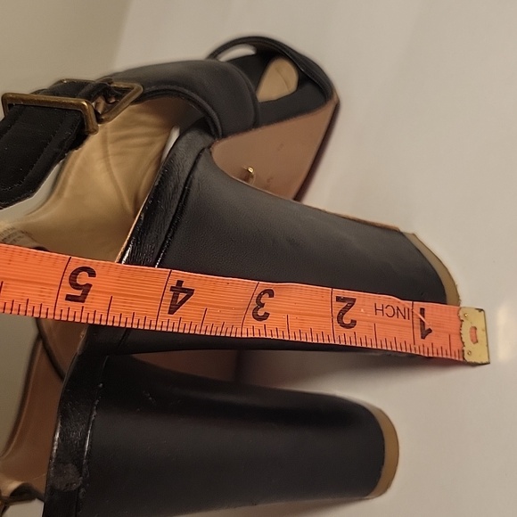 POUR LA VICTOIRE BLACK SLINGBACKS Sz 8.5 - Picture 12 of 12